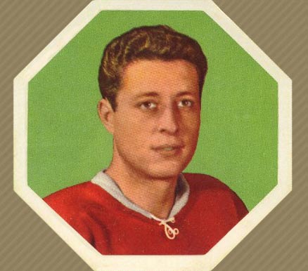 1961 York Yellow Backs Jean Gauthier #42 Hockey Card