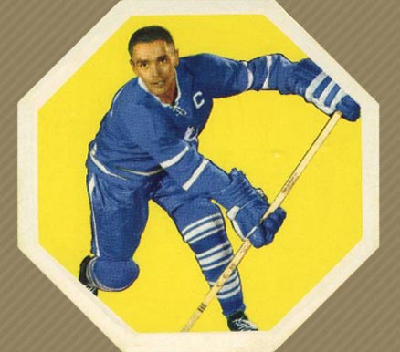 1961 York Yellow Backs George Armstrong #37 Hockey Card