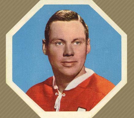 1961 York Yellow Backs Tom Johnson #11 Hockey Card