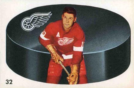 1962 Parkhurst Alex Delvecchio #32 Hockey Card