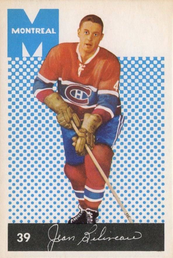 1962 Parkhurst Jean Beliveau #39 Hockey Card