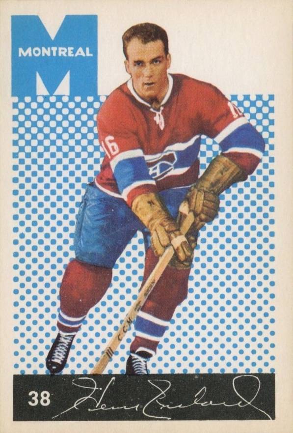 1962 Parkhurst Henri Richard #38 Hockey Card