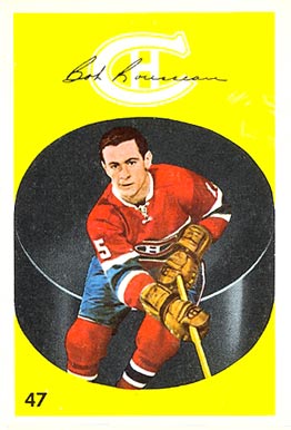 1962 Parkhurst Bobby Rousseau #47 Hockey Card