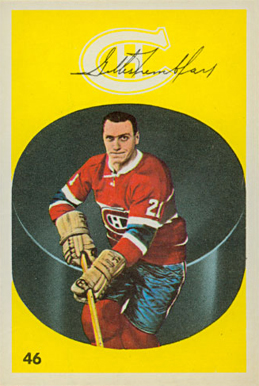 1962 Parkhurst Gilles Tremblay #46 Hockey Card