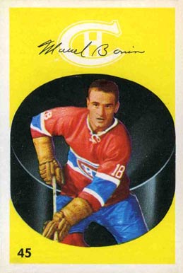 1962 Parkhurst Marcel Bonin #45 Hockey Card