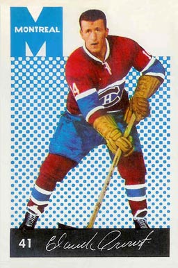 1962 Parkhurst Claude Provost #41 Hockey Card