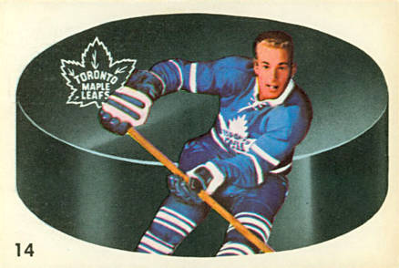 1962 Parkhurst Eddie Shack #14 Hockey Card