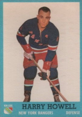 1962 Topps Harry Howell #46 Hockey Card