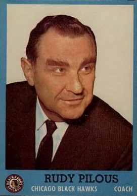 1962 Topps Rudy Pilous #23 Hockey Card