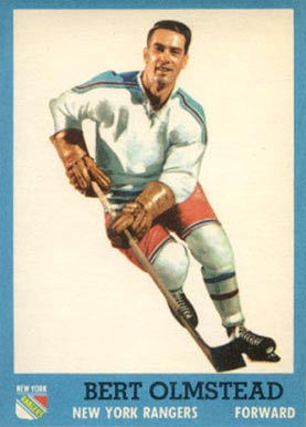 1962 Topps Bert Olmstead #57 Hockey Card