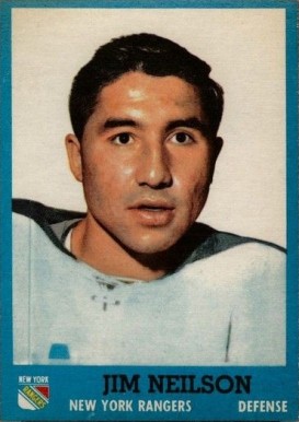 1962 Topps Jim Neilson #49 Hockey Card