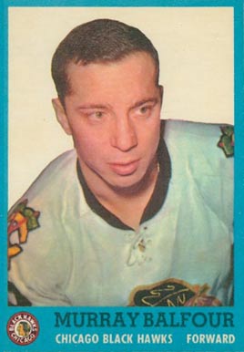 1962 Topps Murray Balfour #36 Hockey Card