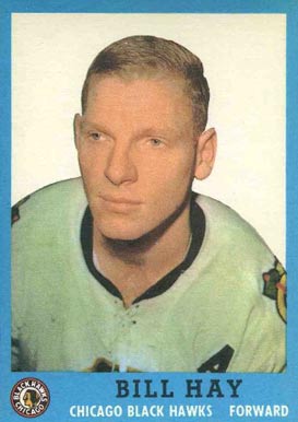 1962 Topps Bill Hay #35 Hockey Card