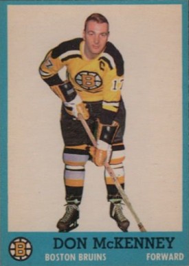 1962 Topps Don McKenney #10 Hockey Card