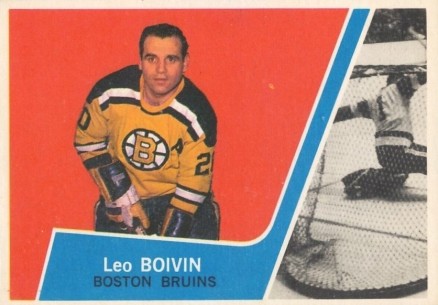 1962 Topps Leo Boivin #5 Hockey Card