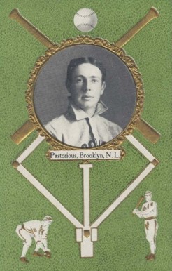 1908 Rose Company Postcards Pastorius, Brooklyn, N.L. # Baseball Card