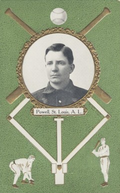 1908 Rose Company Postcards Jack Powell # Baseball Card