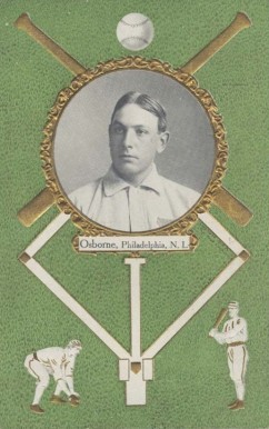 1908 Rose Company Postcards Fred Osborne # Baseball Card
