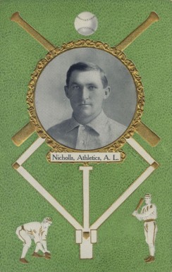 1908 Rose Company Postcards Simon Nicholls # Baseball Card