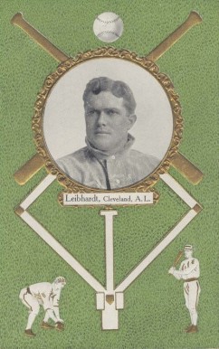 1908 Rose Company Postcards Glenn Leibhardt # Baseball Card