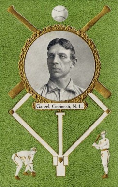1908 Rose Company Postcards John Ganzel # Baseball Card