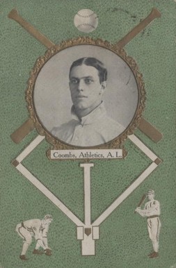 1908 Rose Company Postcards Jack Coombs # Baseball Card
