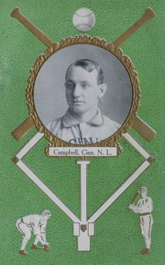 1908 Rose Company Postcards Billy Campbell # Baseball Card