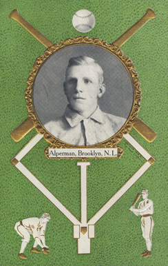 1908 Rose Company Postcards Whitey Alperman # Baseball Card