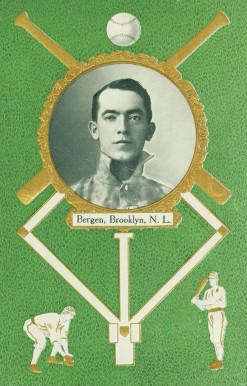 1908 Rose Company Postcards Bergen, Brooklyn, N.L. # Baseball Card