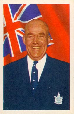 1963 Parkhurst King Clancy #20 Hockey Card