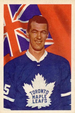 1963 Parkhurst Ed Litzenberger #6 Hockey Card