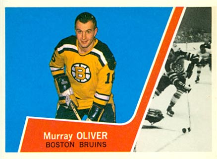 1963 Topps Murray Oliver #10 Hockey Card