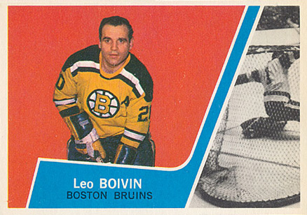 1963 Topps Leo Boivin #5 Hockey Card