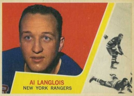 1963 Topps Albert Langlois #49 Hockey Card