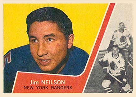 1963 Topps Jim Neilson #50 Hockey Card
