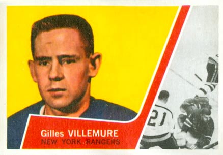 1963 Topps Gilles Villemure #46 Hockey Card