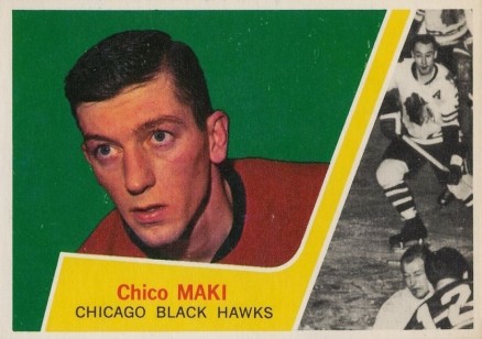 1963 Topps Chico Maki #41 Hockey Card