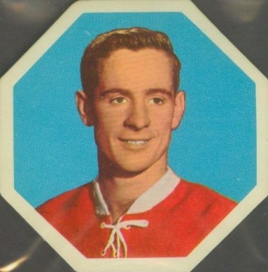 1963 York Peanut Butter White Backs Bobby Rousseau #25 Hockey Card