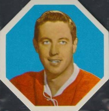 1963 York Peanut Butter White Backs Jean Beliveau #26 Hockey Card