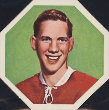 1963 York Peanut Butter White Backs Terry Harper #31 Hockey Card