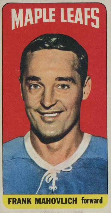 1964 Topps Hockey Frank Mahovlich #85 Hockey Card