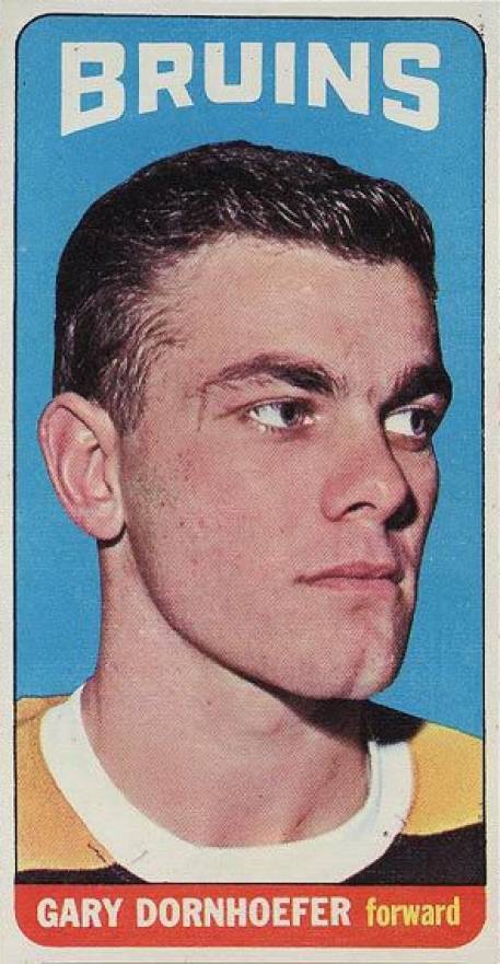 1964 Topps Hockey Gary Dornhoefer #72 Hockey Card