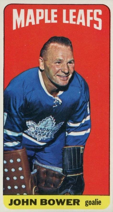 1964 Topps Hockey John Bower #40 Hockey Card