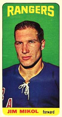 1964 Topps Hockey Jim Mikol #36 Hockey Card