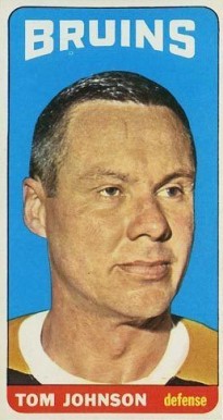 1964 Topps Hockey Tom Johnson #101 Hockey Card