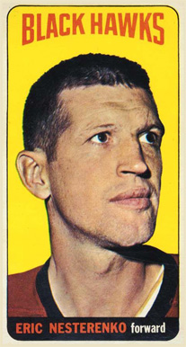 1964 Topps Hockey Eric Nesterenko #91 Hockey Card