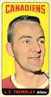 1964 Topps Hockey J.C. Tremblay #88 Hockey Card