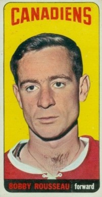 1964 Topps Hockey Bobby Rousseau #80 Hockey Card