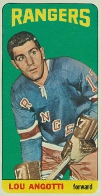 1964 Topps Hockey Lou Angotti #66 Hockey Card