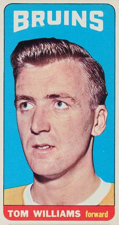 1964 Topps Hockey Tom Williams #58 Hockey Card